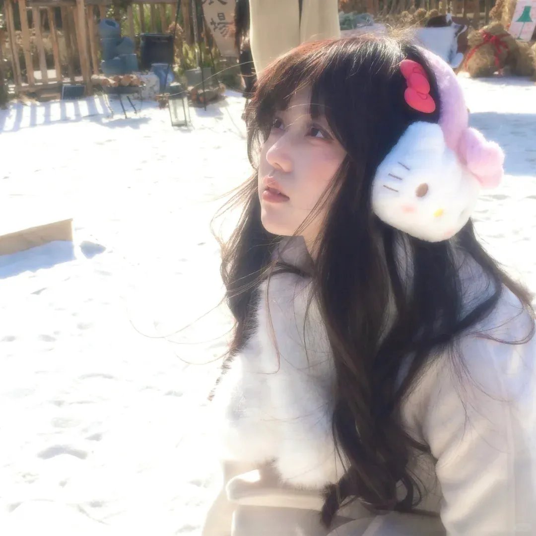 冬天的女子
